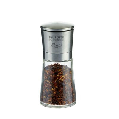 Red chili pepper mill