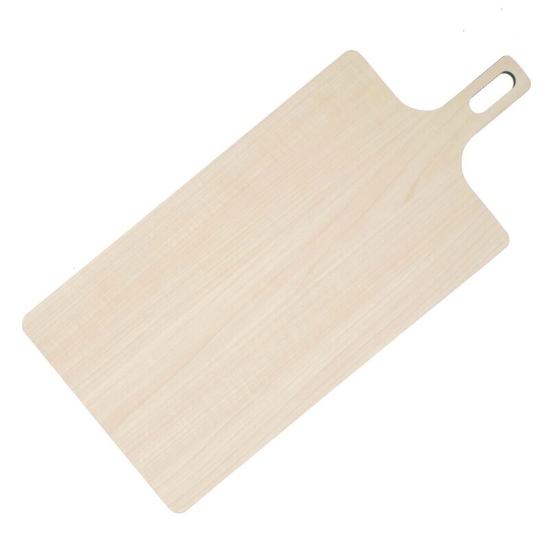 &quot;Arya&quot; HPL rectangular cutting board with handle - ash finishing