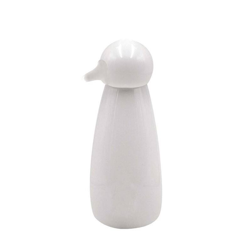 Macina spezie Pinguino "Happy Feet" in faggio Laccato - Bianco