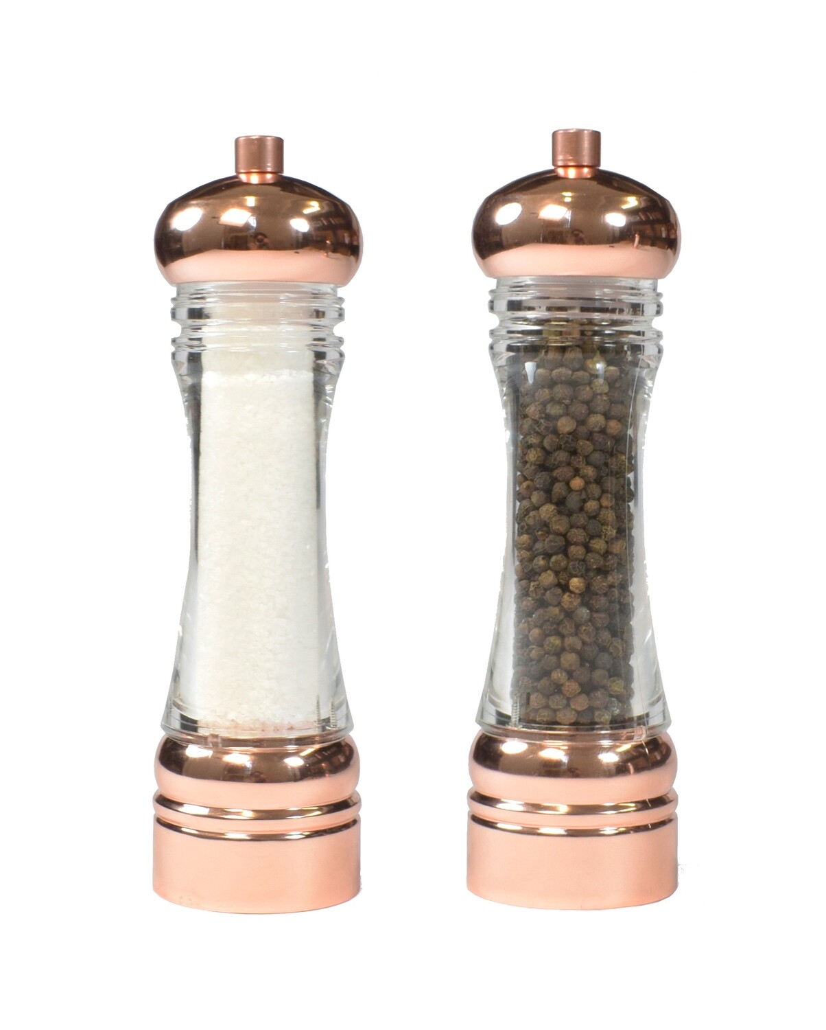 Set Per Sale E Pepe A Forma Di Bacchetta Magica - Blù E Rosa, Design Hoobbe, In ABS, 6x18 Cm