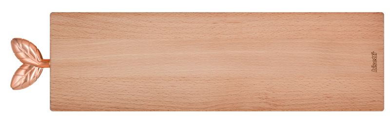 &quot;PRINTEMPS D&#39;OR&quot; NATURAL BEECH SALAMI CUTTING BOARD 40x11x2 CM