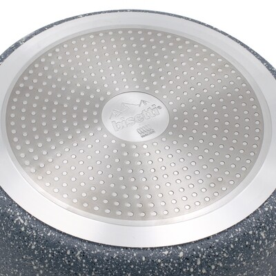 Casserole en aluminium Pierre Gourmet - 24 cm - 4,5 l