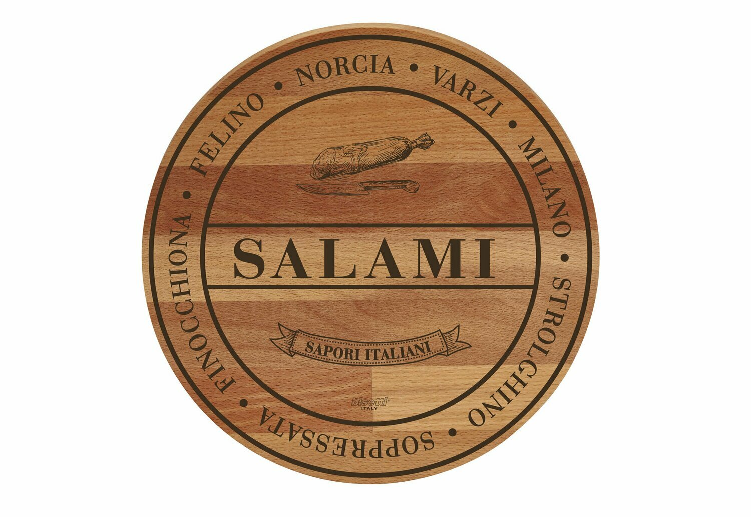 Beech-wood cutting board "Salami"