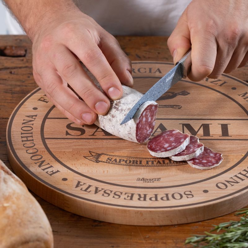 Beech-wood cutting board "Salami"