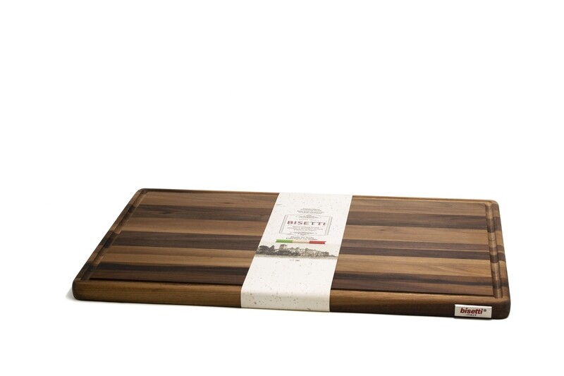 Walnut-wood cutting board - 45 cm