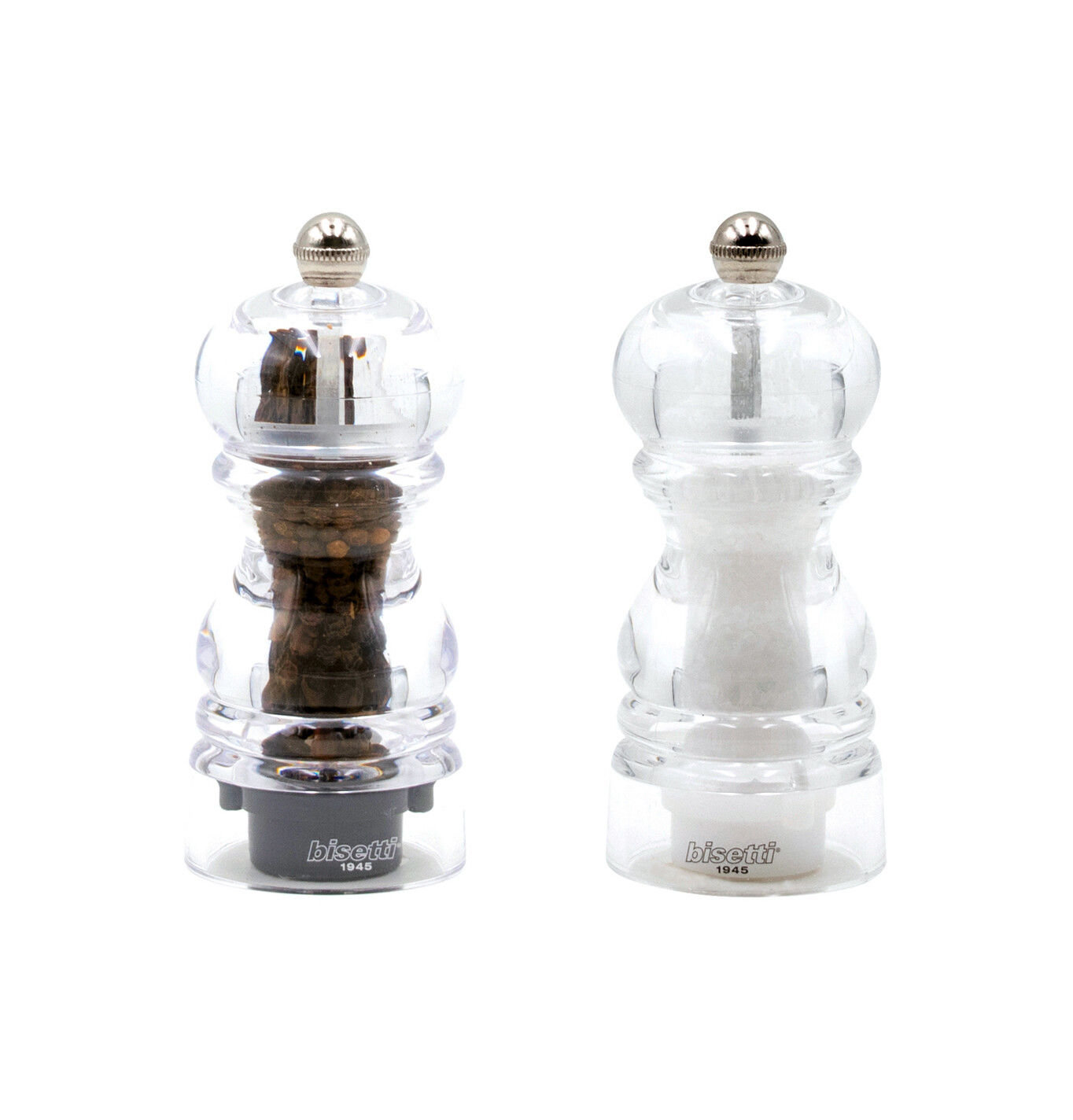 Salt and pepper mill set "Milano" - 12 cm
