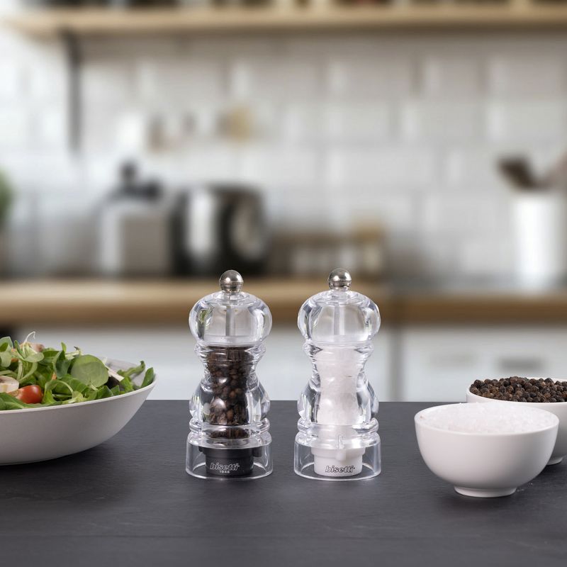 Salt and pepper mill set "Milano" - 12 cm