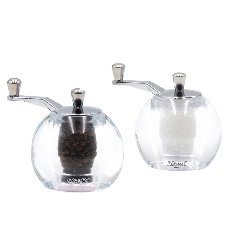 ​Salt and pepper mill set "Pesaro Urbino" - 9 cm