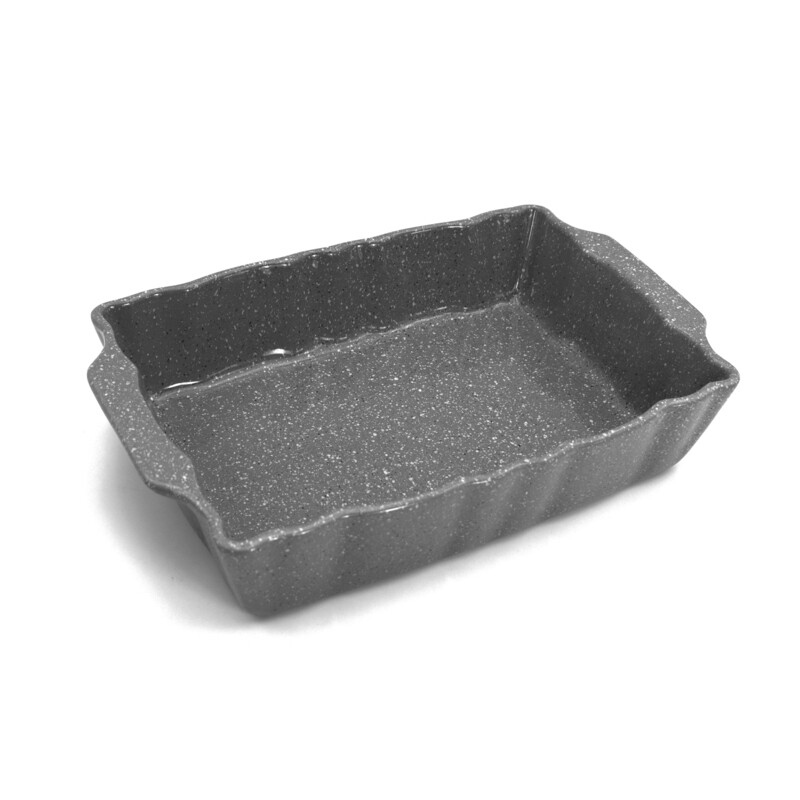 Pirofila rettangolare grande Stoneware alta resistenza "Pierre Gourmet"