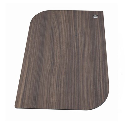 Tagliere HPL foglia con foro "Arya" - Finitura noce