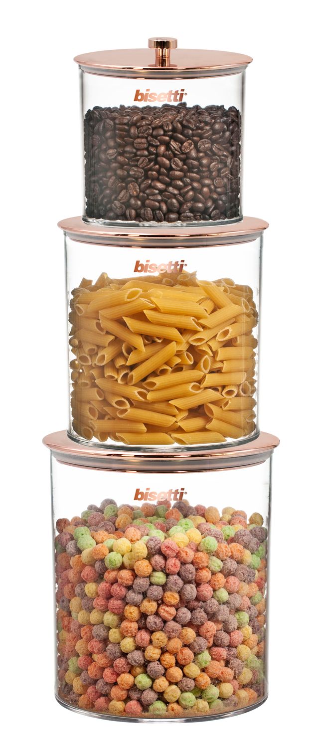 Set 3 barattoli impilabili Stonerose