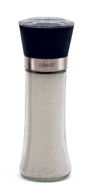 “Pavia” Salt Grinder with 18 cm Glass Jar