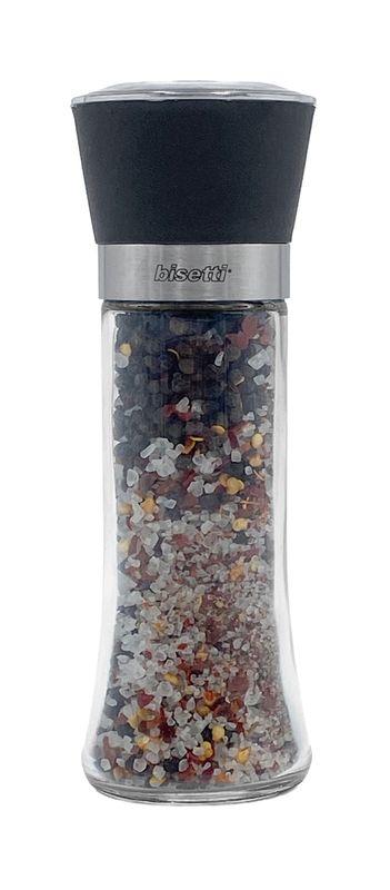 Tuscan Spice Mix Grinder with “Pavia” Glass Jar - 18 cm