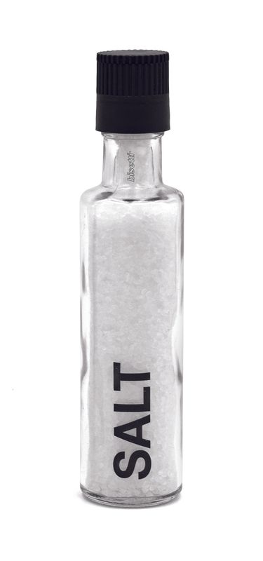 “Pantelleria” Glass Salt Grinder - 20 cm