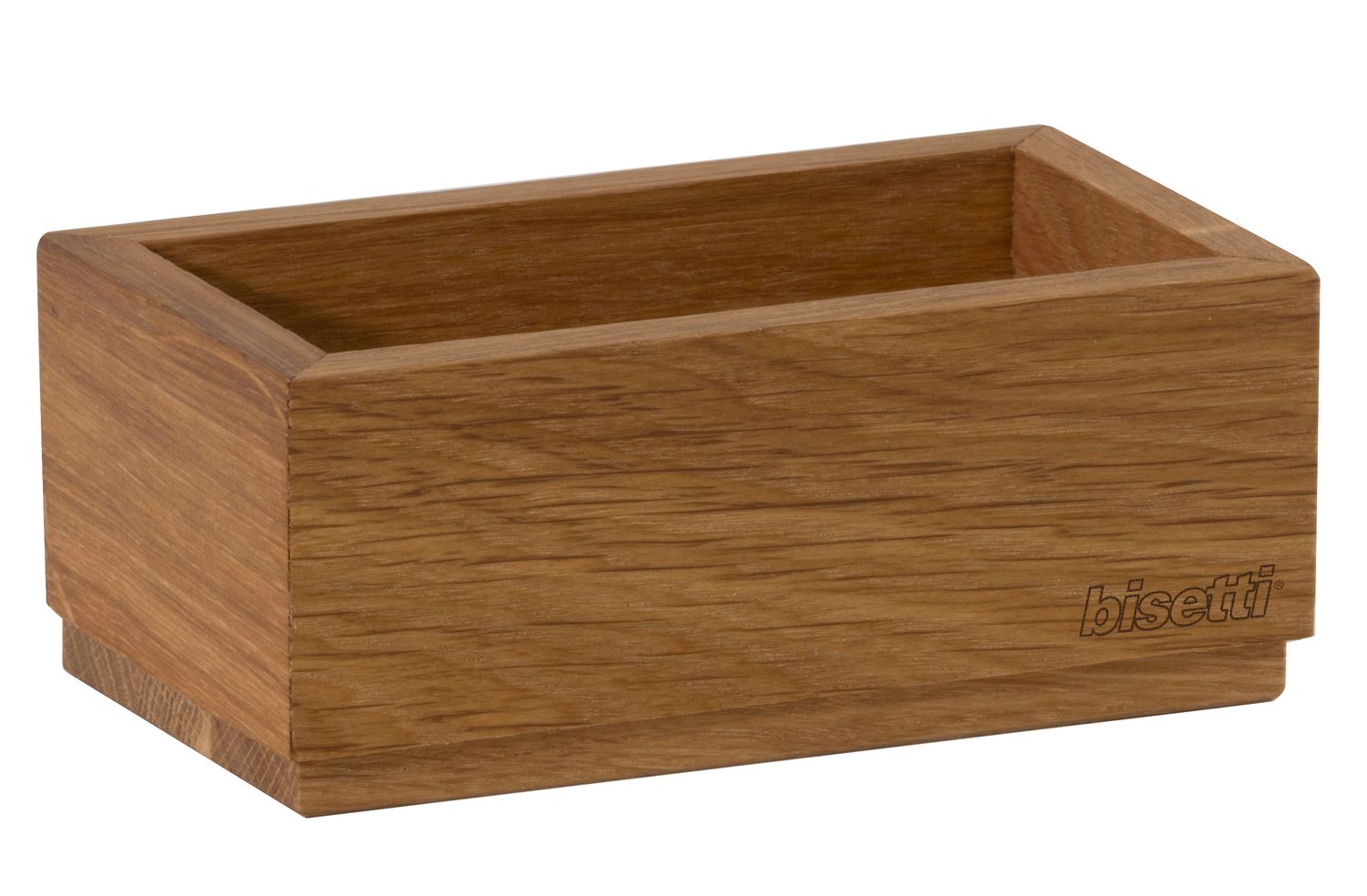 acacia-wood sugar/tea sachet holder  "Smart table"