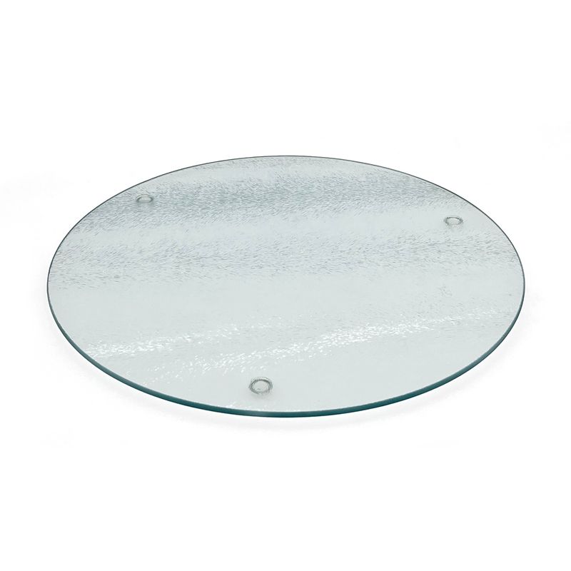 Round chopping board in tempered glass - ø 25cm