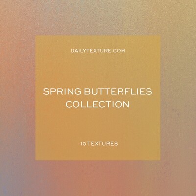 Spring Butterflies Texture Collection