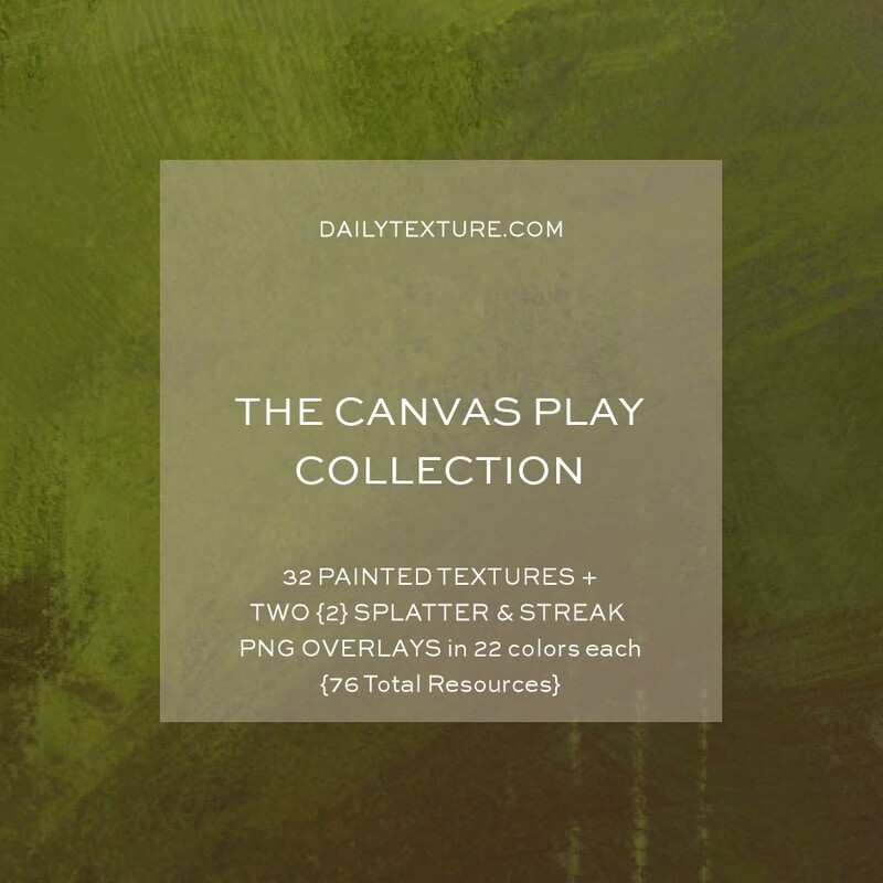 The Canvas Play Texture and Overlay Collection