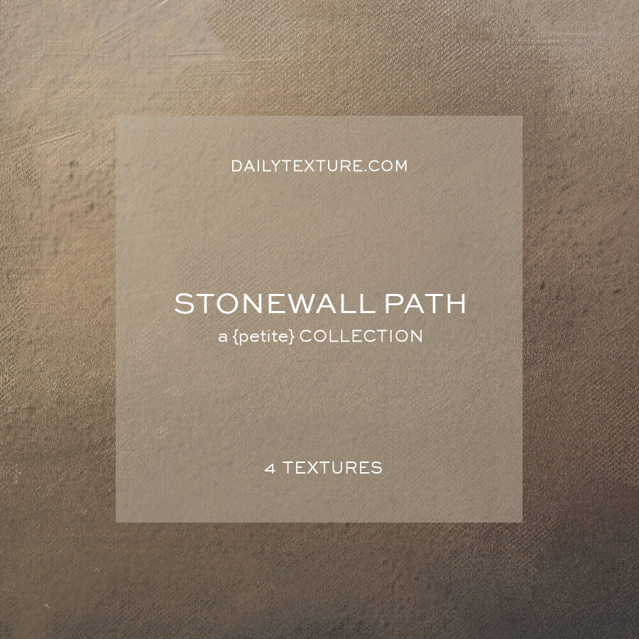 Stonewall Path A Petite Texture Collection