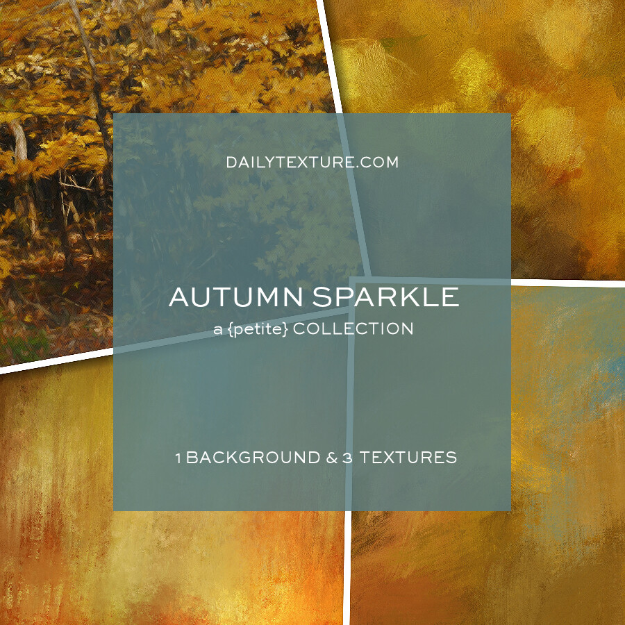 Autumn Sparkle A Petite Texture Collection