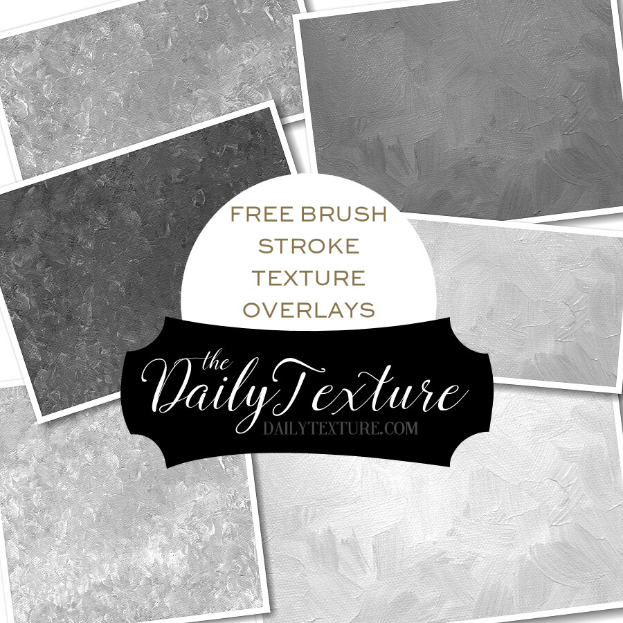 Free Brushstroke Painted Overlays