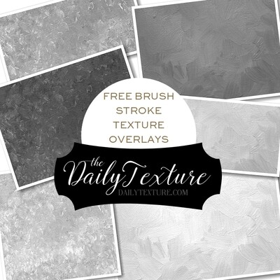 Free Brushstroke Painted Overlays