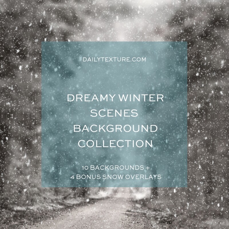 Dreamy Winter Scenes Background Collection