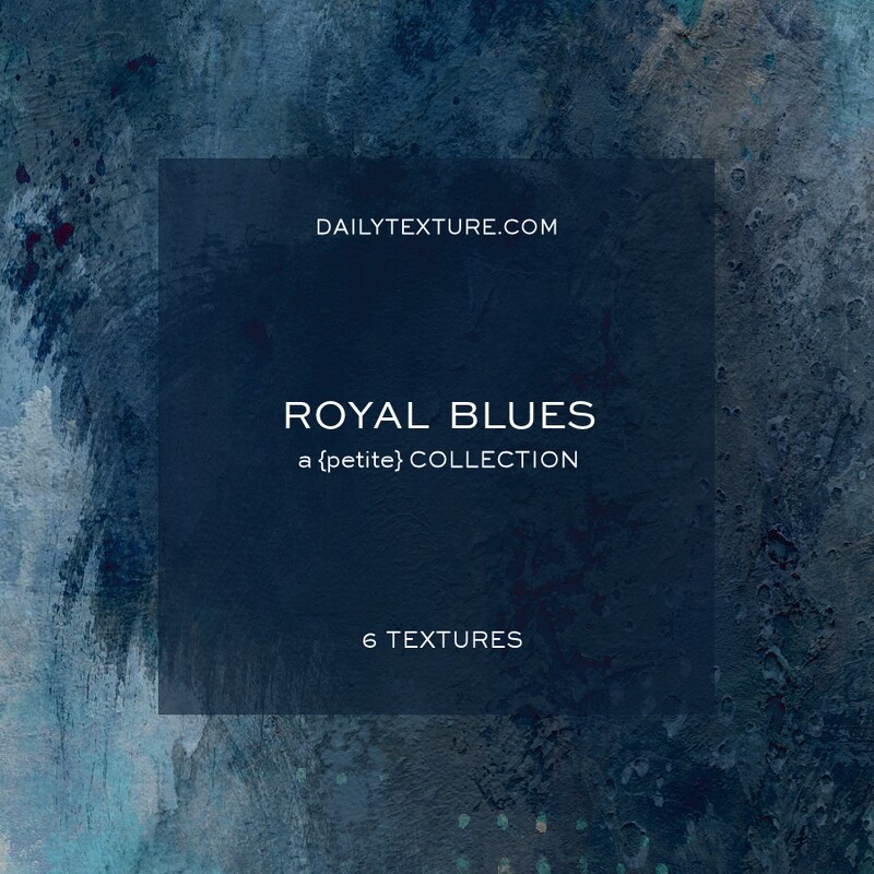 Royal Blues A Petite Texture Collection
