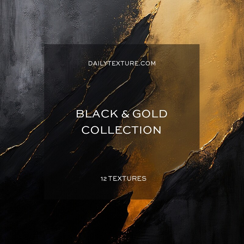 The Black and Gold Texture Collection
