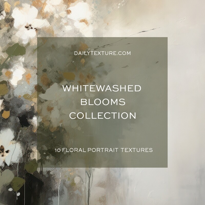 Whitewashed Blooms Texture Collection