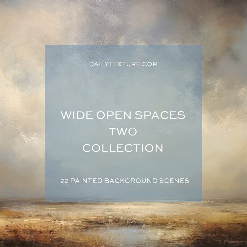 Wide Open Spaces TWO Painted Background Collection