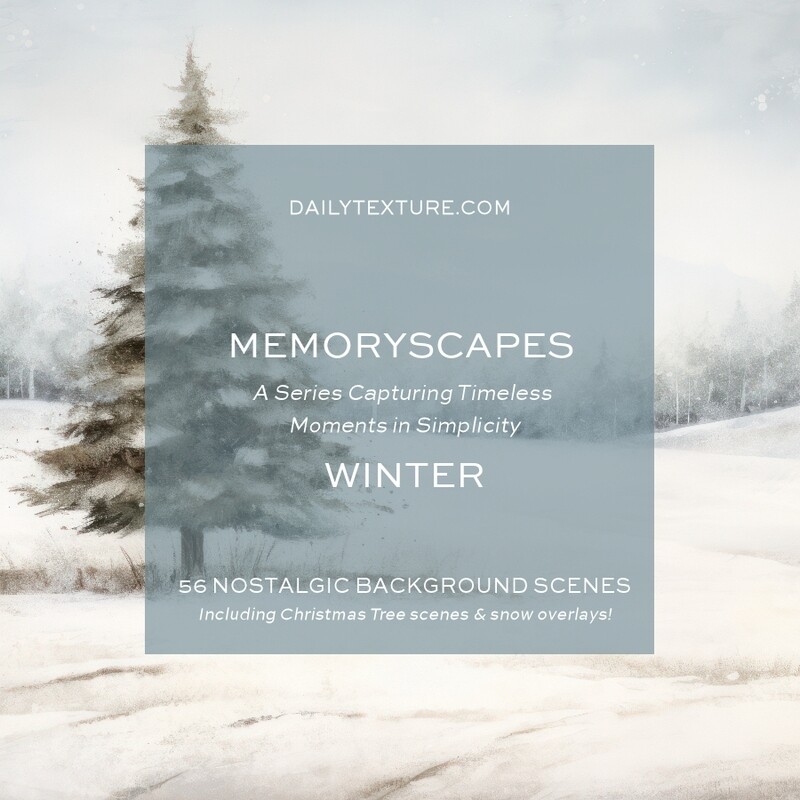 MEMORYSCAPES Winter Background Collection