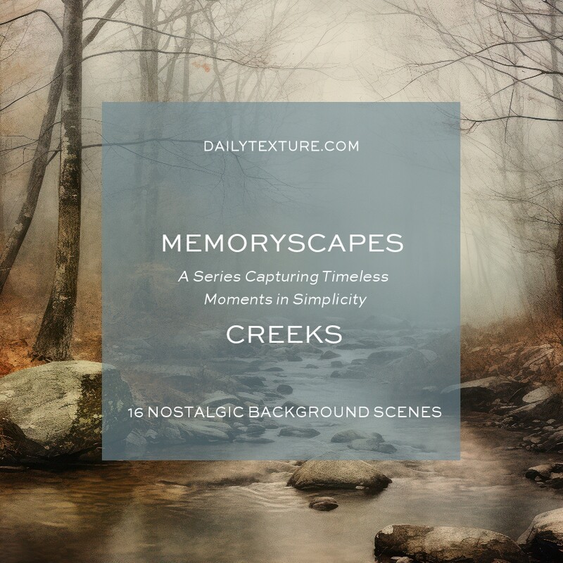 MEMORYSCAPES Creeks Background Collection
