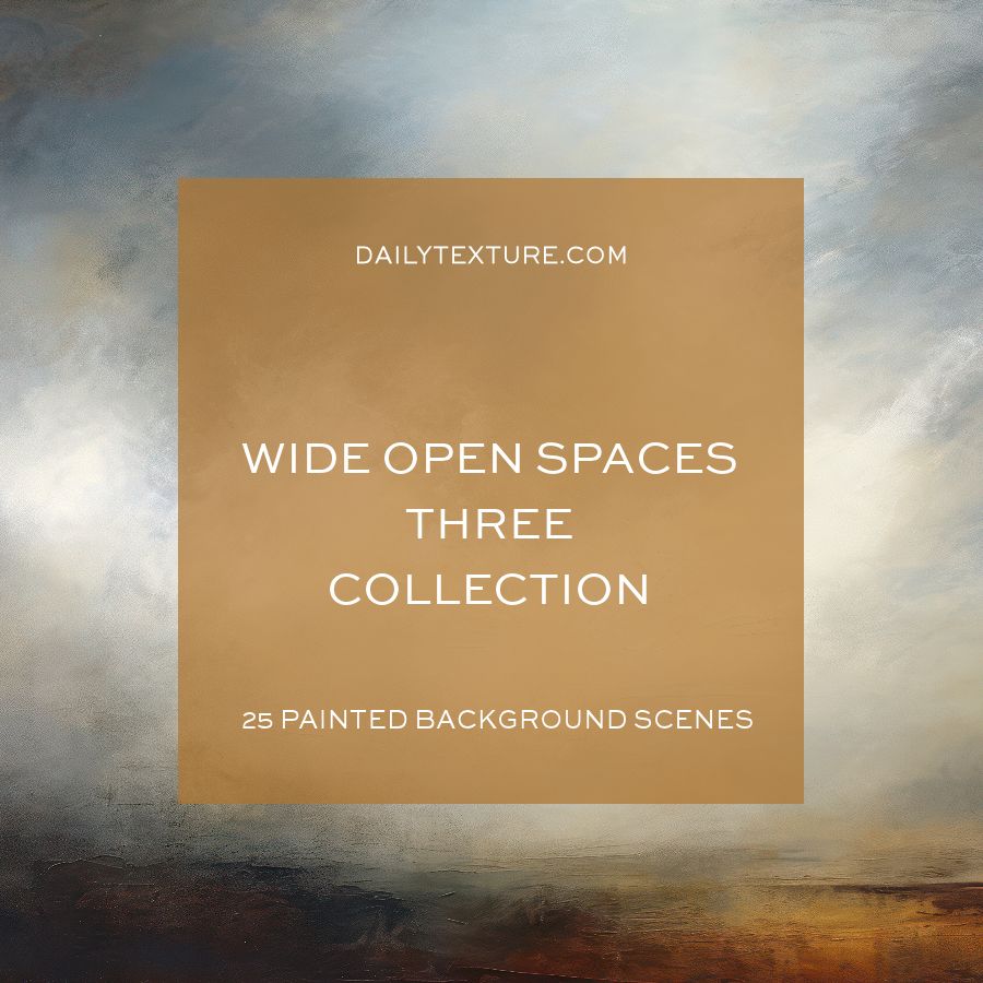 Wide Open Spaces THREE Painted Background Collection