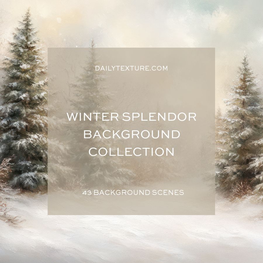 The Winter Splendor Background Collection