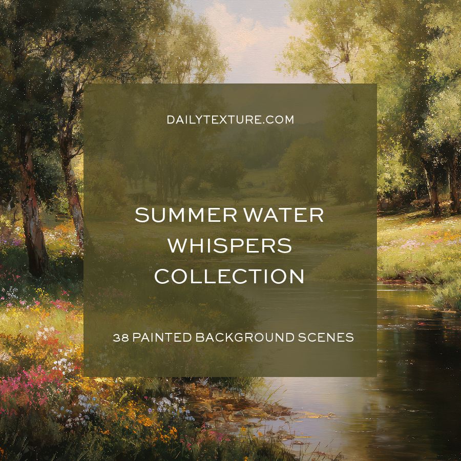 Summer Water Whispers Background Collection