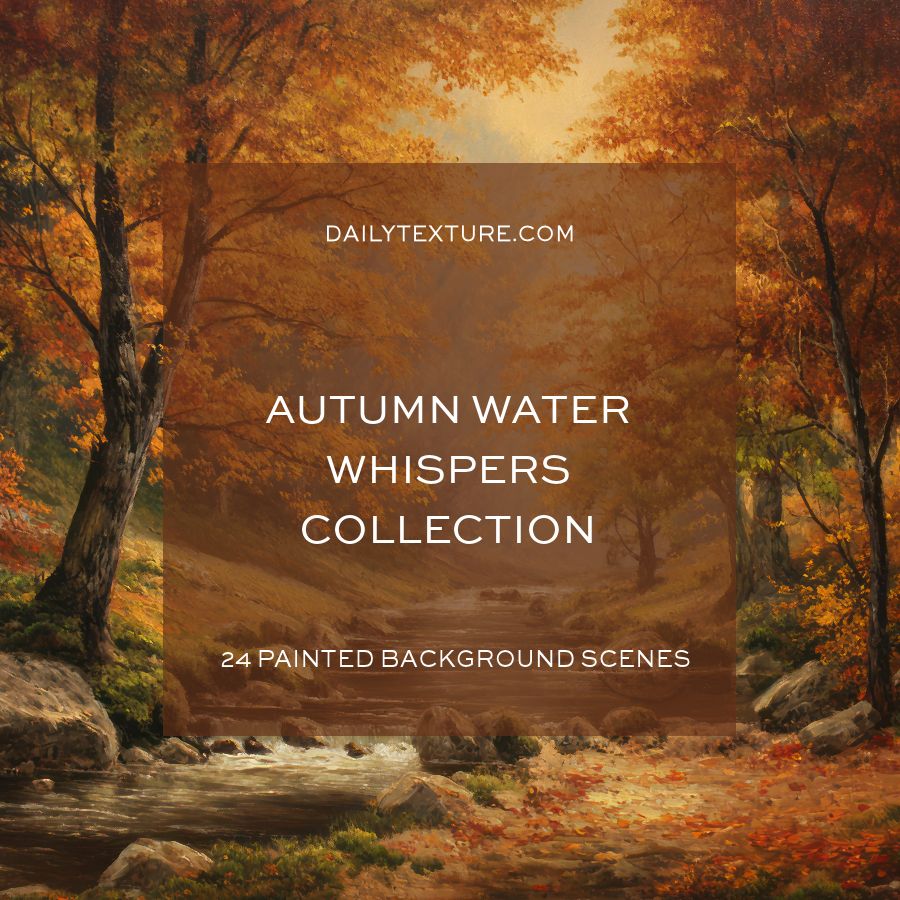 Autumn Water Whispers Background Collection