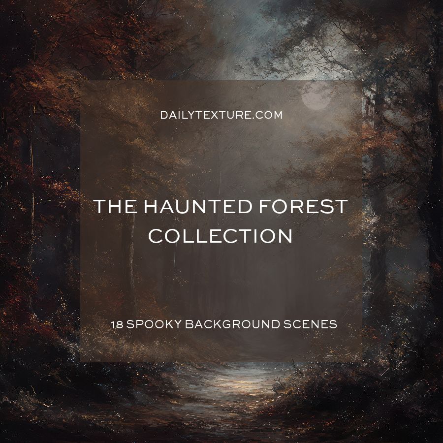 The Haunted Forest Background Collection