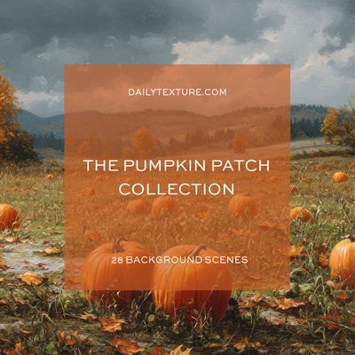 The Pumpkin Patch Background Collection