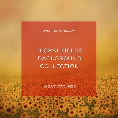 Floral Fields Background Collection