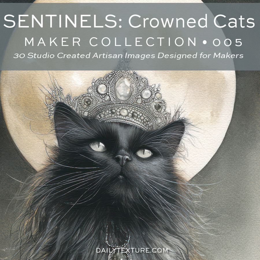 Daily Texture Maker Collection 005: Sentinels - Crowned Cats