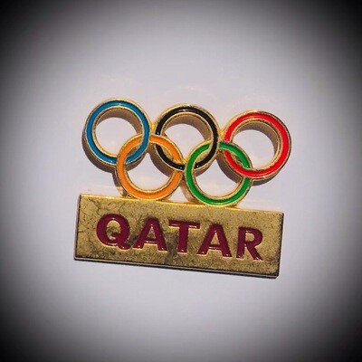 Qatar olympic committe badge BP044