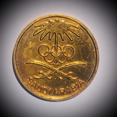 Saudi Arabian olympic committe pin badge BP035