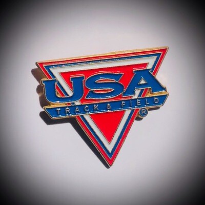 USA track & field pin badge BP030