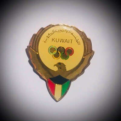 Kuwait olympiv committe pin badge BP045
