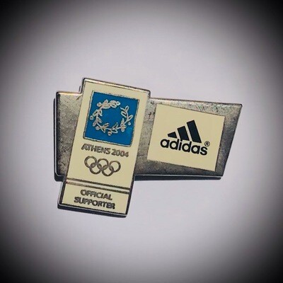 ATHENS 2004 olympic games ADIDAS Official supporter pin badge BP015