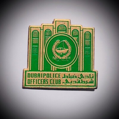 Dubai police officer sport club pin badge BP025