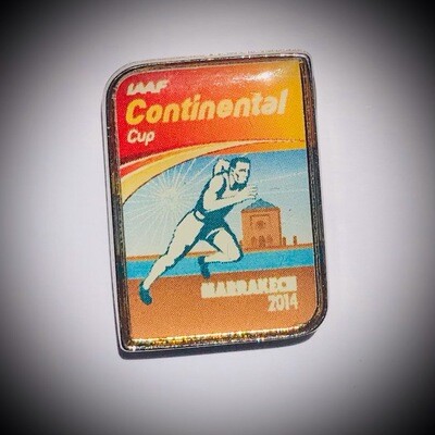 IAAF continental cup 2014 pin badge BP014