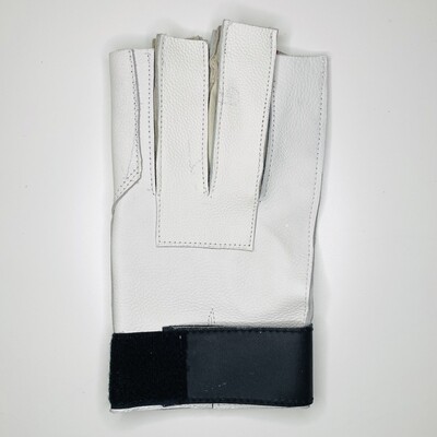 White hammer glove