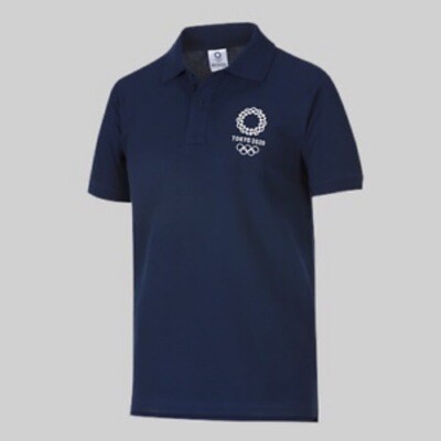 Polo TOKYO 2020 olympics Navy blue (Large) (Q010)